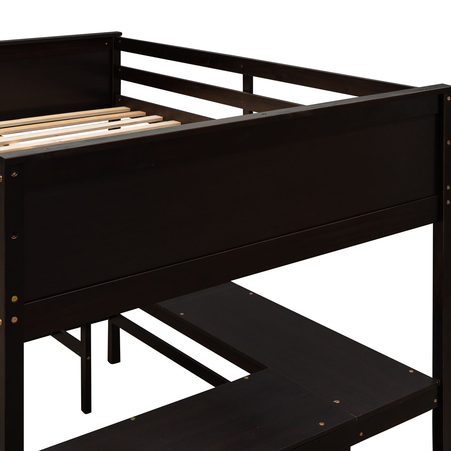 Loft Bed With Shelves With Desk - The Sleep Loft - Online Mattress Showroom NYC