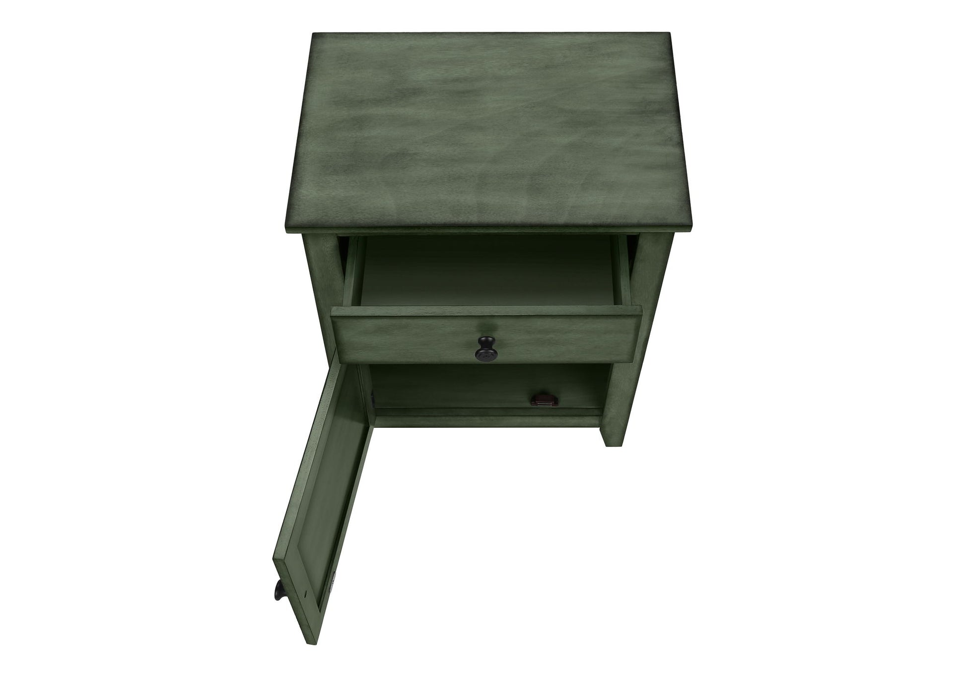 Accent Nightstand, Storage Drawer, Transitional - The Sleep Loft - Online Mattress Showroom NYC