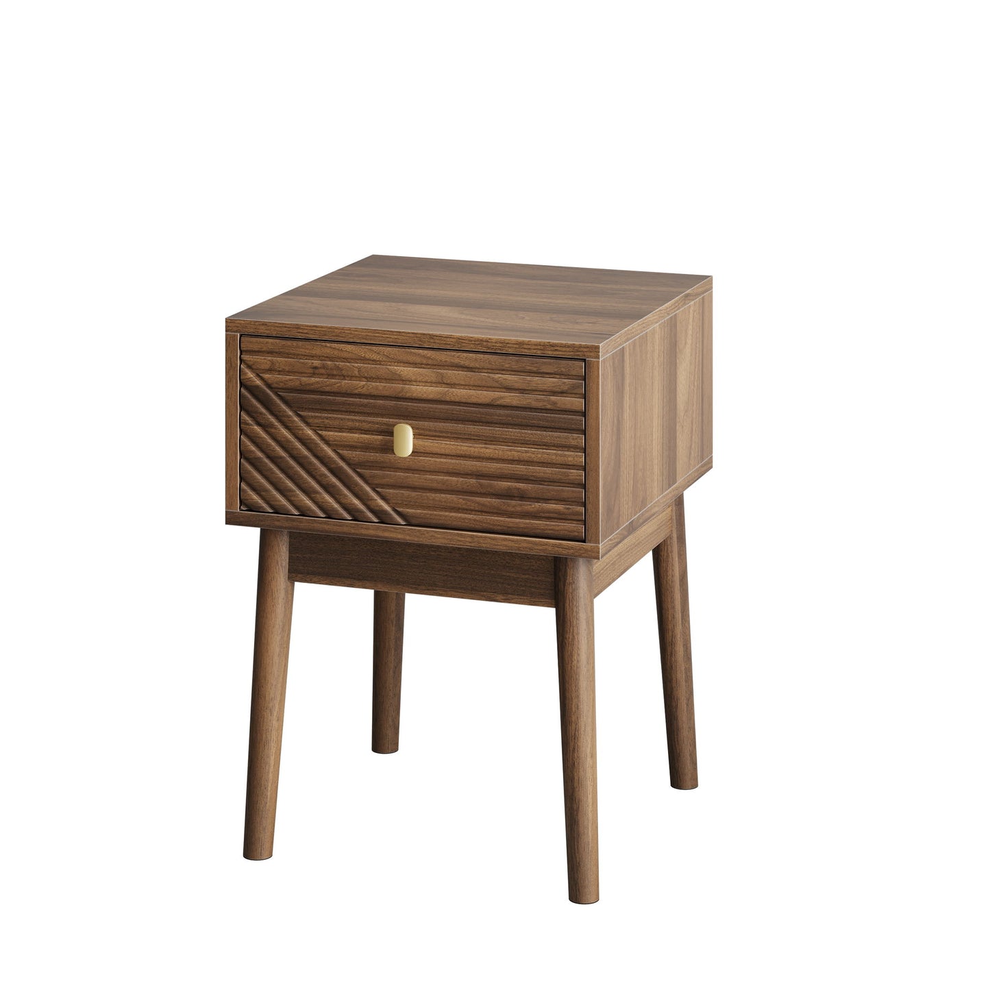 Medieval - Bedside Table - Walnut - The Sleep Loft - Online Mattress Showroom NYC
