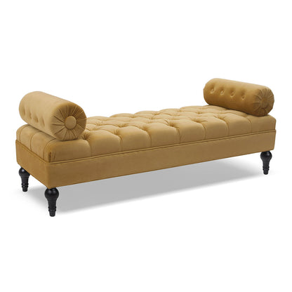 Lewis Bolster - Arm Entryway Bench - The Sleep Loft - Online Mattress Showroom NYC