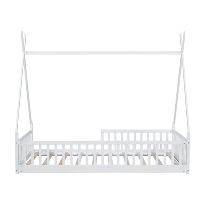 House Shaped Design Bed With Fence - The Sleep Loft - Online Mattress Showroom NYC