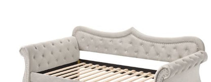 Adkins - Twin Daybed With Trundle - Beige - The Sleep Loft - Online Mattress Showroom NYC