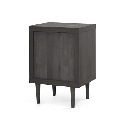 Nystrom - Single Drawer Nightstand - The Sleep Loft - Online Mattress Showroom NYC