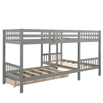 L Shaped Bunk Bed With Drawers - The Sleep Loft - Online Mattress Showroom NYC