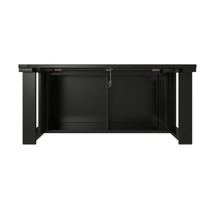 Amherst - Small Transitional Entryway Storage Bench - The Sleep Loft - Online Mattress Showroom NYC