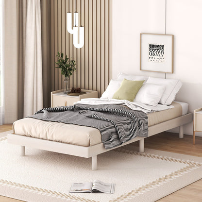 Modern Floating Platform Bed Frame