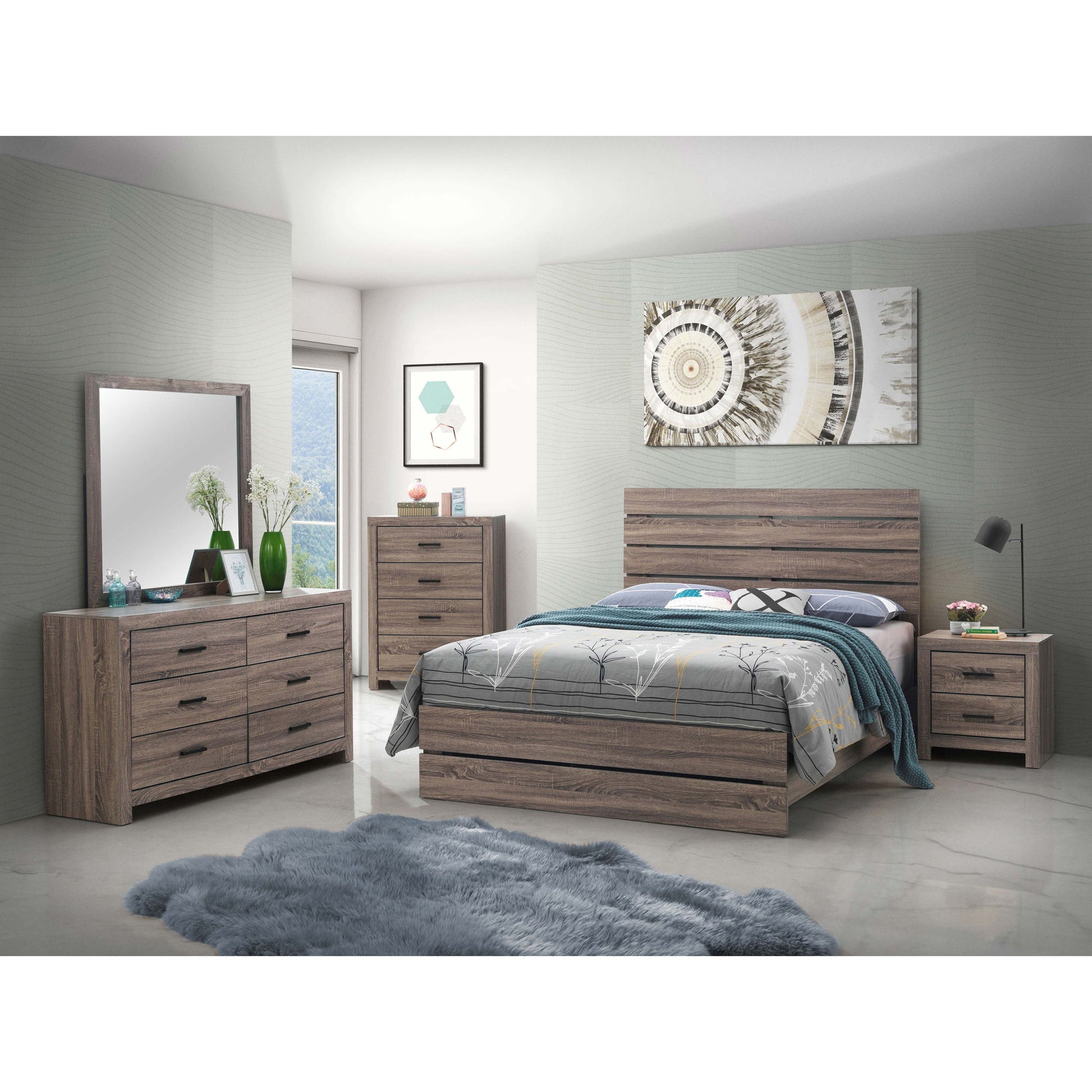 Brantford - 2 Drawer Nightstand - The Sleep Loft - Online Mattress Showroom NYC
