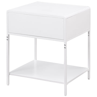 Duncan - 1 Drawer Bedside Table - The Sleep Loft - Online Mattress Showroom NYC