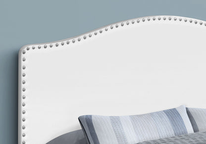 Queen Size, Bed Headboard Only, Upholstered, Transitional - White - The Sleep Loft - Online Mattress Showroom NYC
