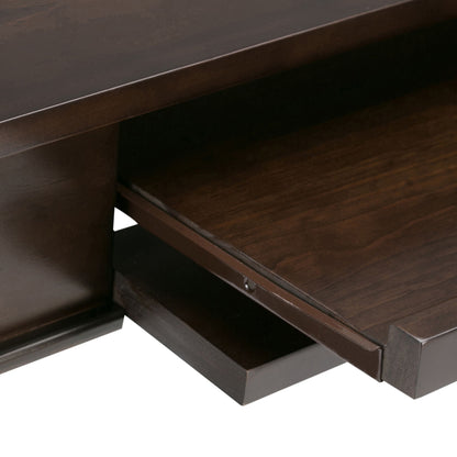 Carlton - Home Office Desk - Dark Tobacco Brown - The Sleep Loft - Online Mattress Showroom NYC