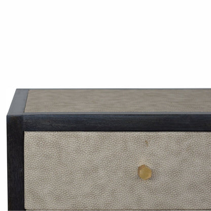 Nightstand, 3 Drawer - Black - The Sleep Loft - Online Mattress Showroom NYC