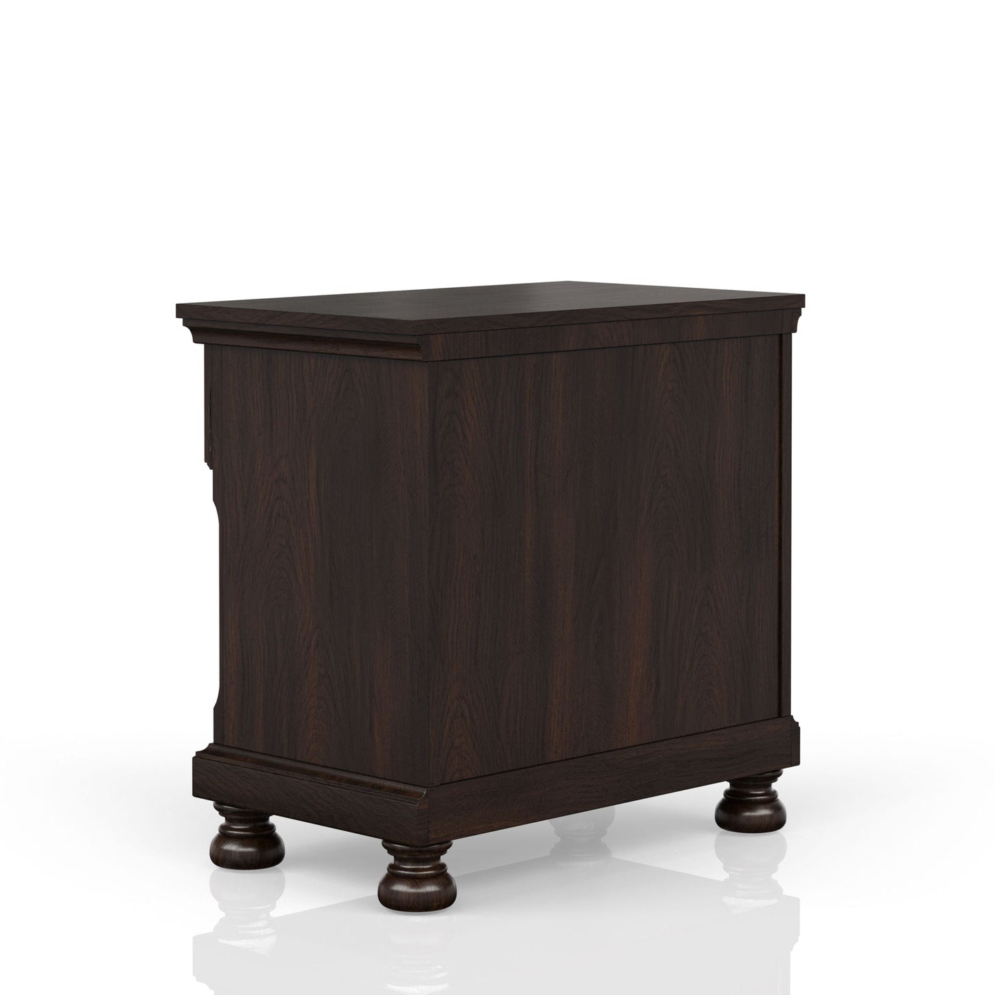 Nightstand Two Storage Drawers - The Sleep Loft - Online Mattress Showroom NYC