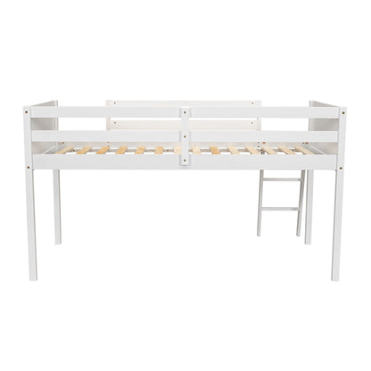 Low Loft Bed With Adjustable Ladder - The Sleep Loft - Online Mattress Showroom NYC