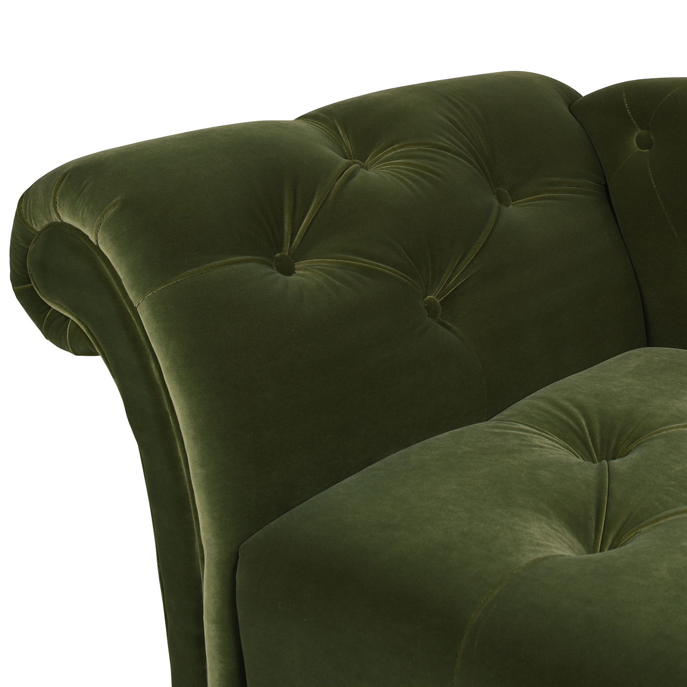 Samuel - Tufted Roll Arm Chaise Lounge - The Sleep Loft - Online Mattress Showroom NYC