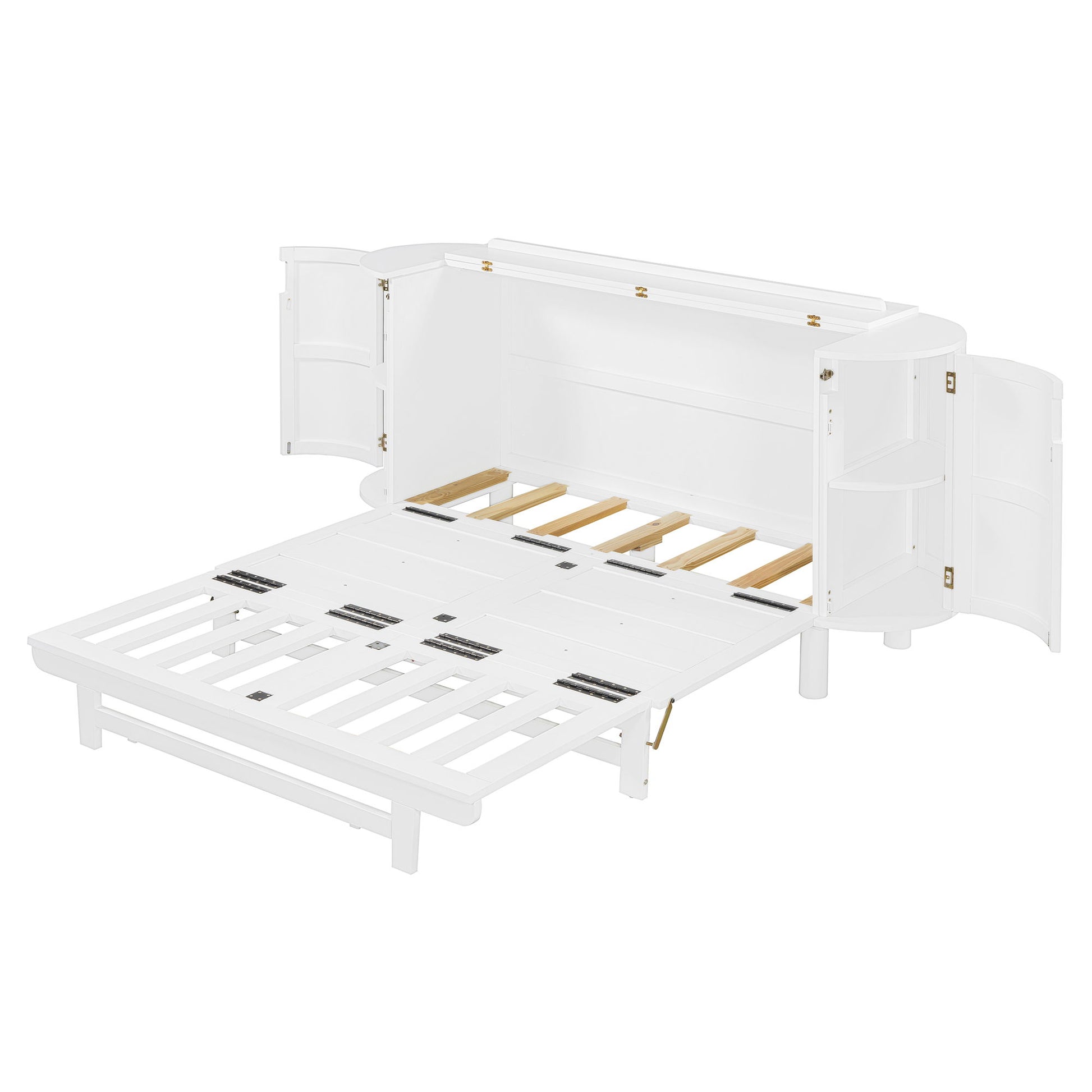 Murphy Bed With Hidden Storage & Modern Woven Design - The Sleep Loft - Online Mattress Showroom NYC