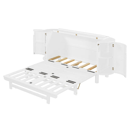 Murphy Bed With Hidden Storage & Modern Woven Design - The Sleep Loft - Online Mattress Showroom NYC