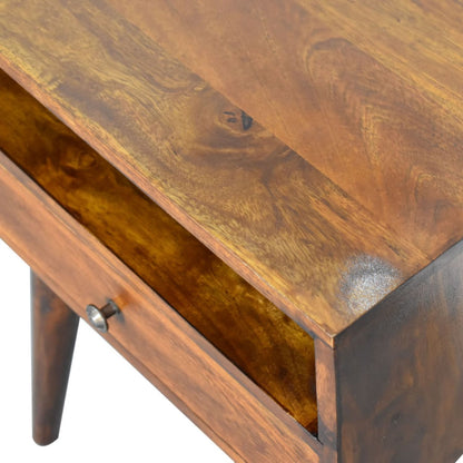 Nightstand - Chestnut - The Sleep Loft - Online Mattress Showroom NYC