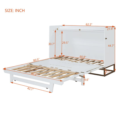 Murphy Bed With Iron Legs, Modern Design - The Sleep Loft - Online Mattress Showroom NYC