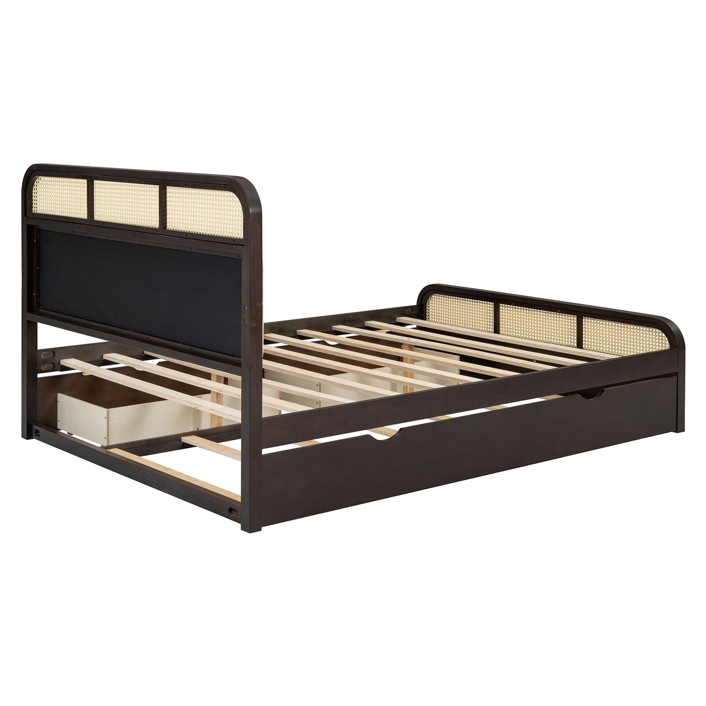 Platform Bed With Trundle And 2 Drawers - The Sleep Loft - Online Mattress Showroom NYC