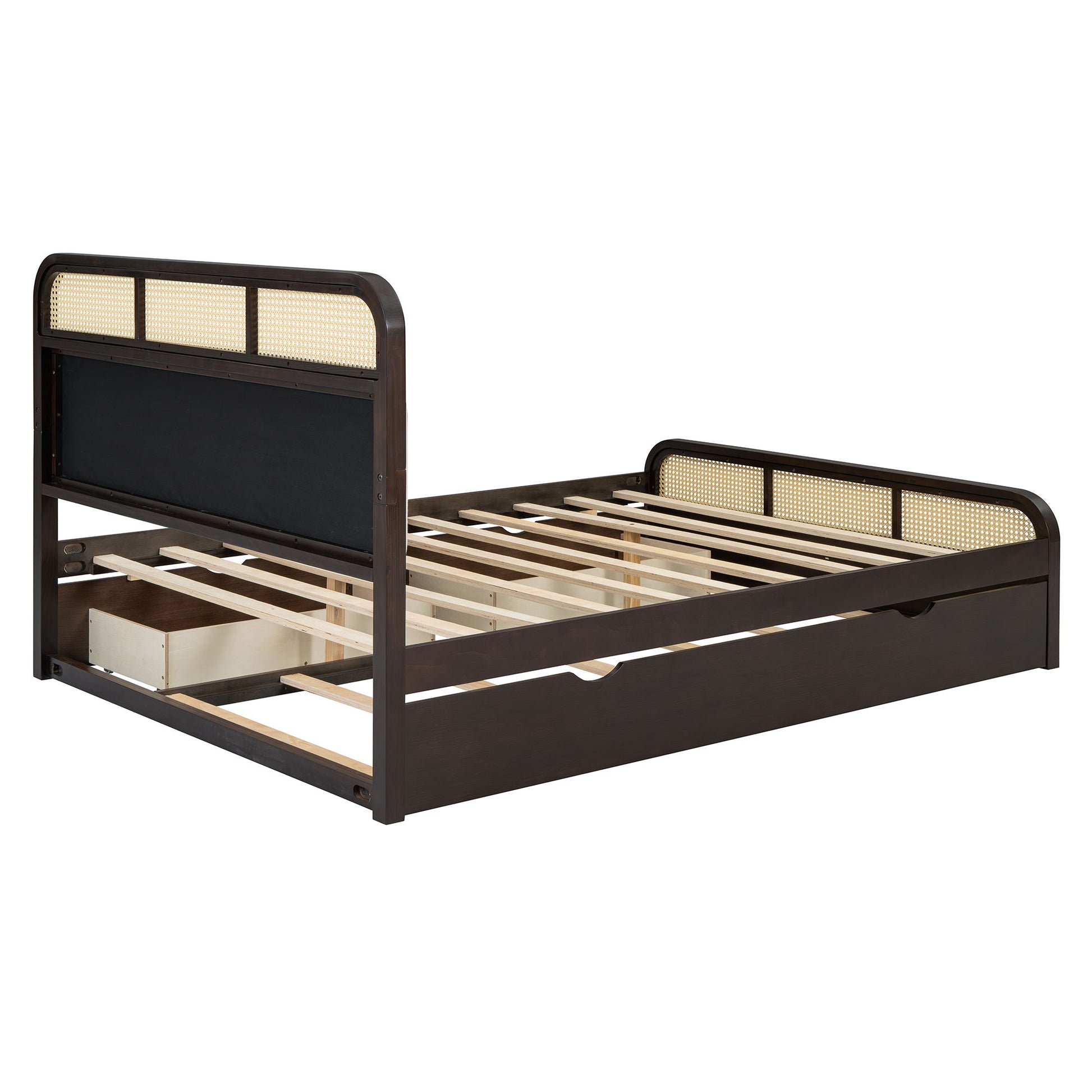 Platform Bed With Trundle And 2 Drawers - The Sleep Loft - Online Mattress Showroom NYC