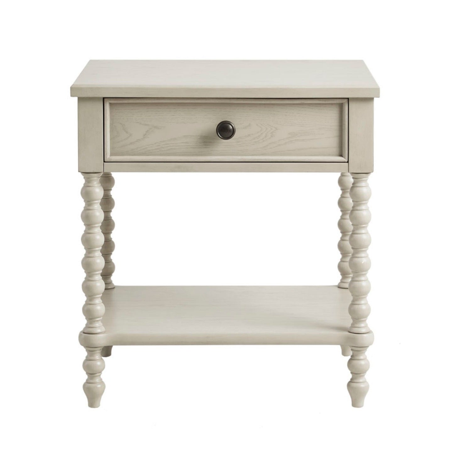 Traditional Durable Nightstand Table With Drawer And Shelf - The Sleep Loft - Online Mattress Showroom NYC