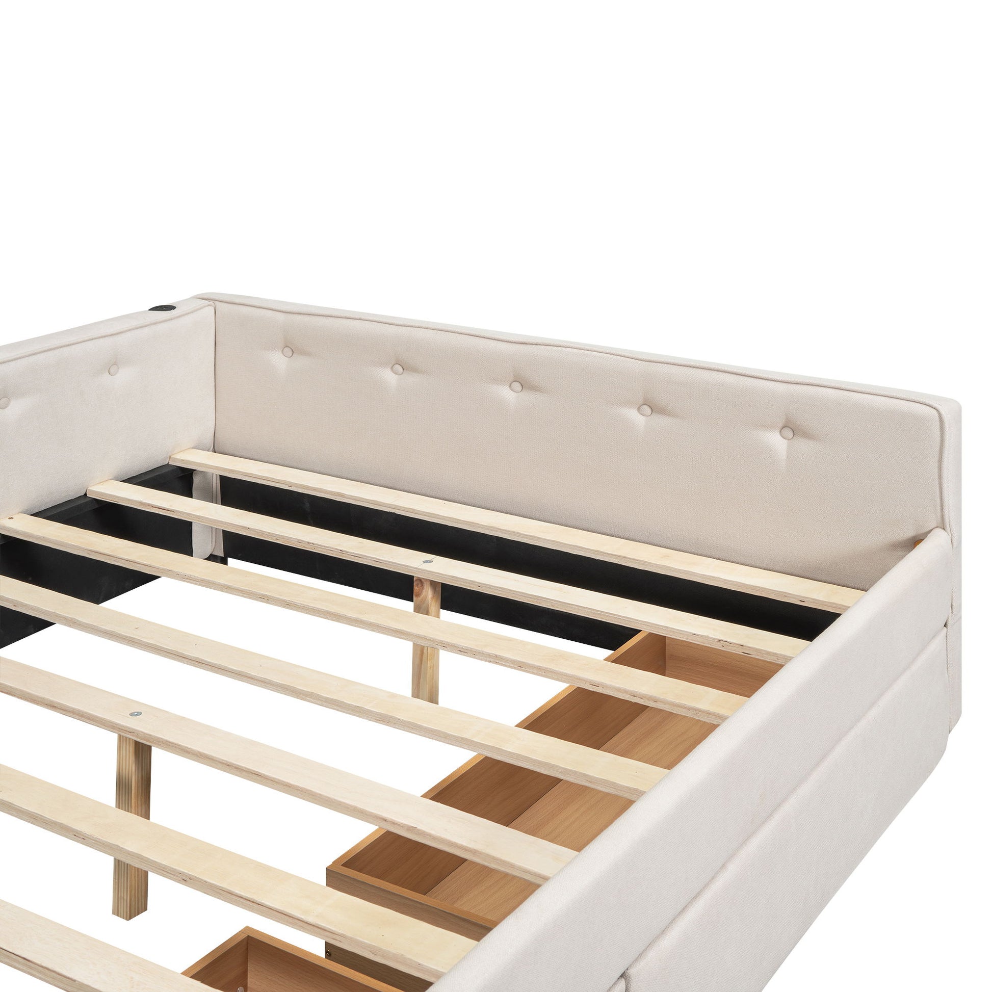 Platform Bed With USB Ports - The Sleep Loft - Online Mattress Showroom NYC