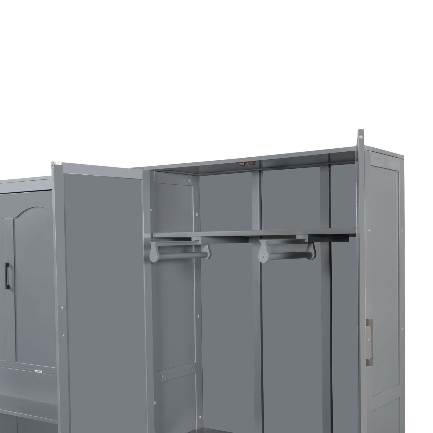 Murphy Elegant Wall Bed With Closet - The Sleep Loft - Online Mattress Showroom NYC