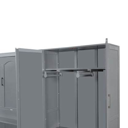 Murphy Elegant Wall Bed With Closet - The Sleep Loft - Online Mattress Showroom NYC