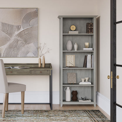 Amherst - 5 Shelf Bookcase, Handcrafted - The Sleep Loft - Online Mattress Showroom NYC