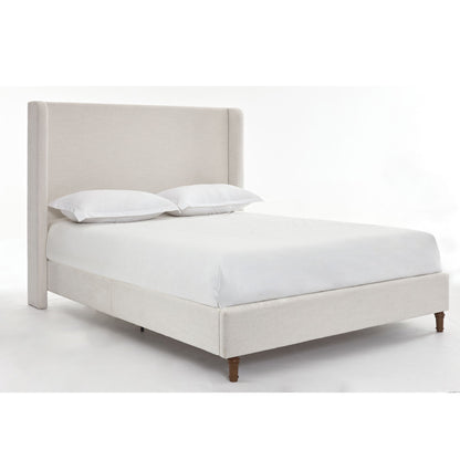 Hayden - Upholstered Wingback Bed With Tall Headboard - The Sleep Loft - Online Mattress Showroom NYC