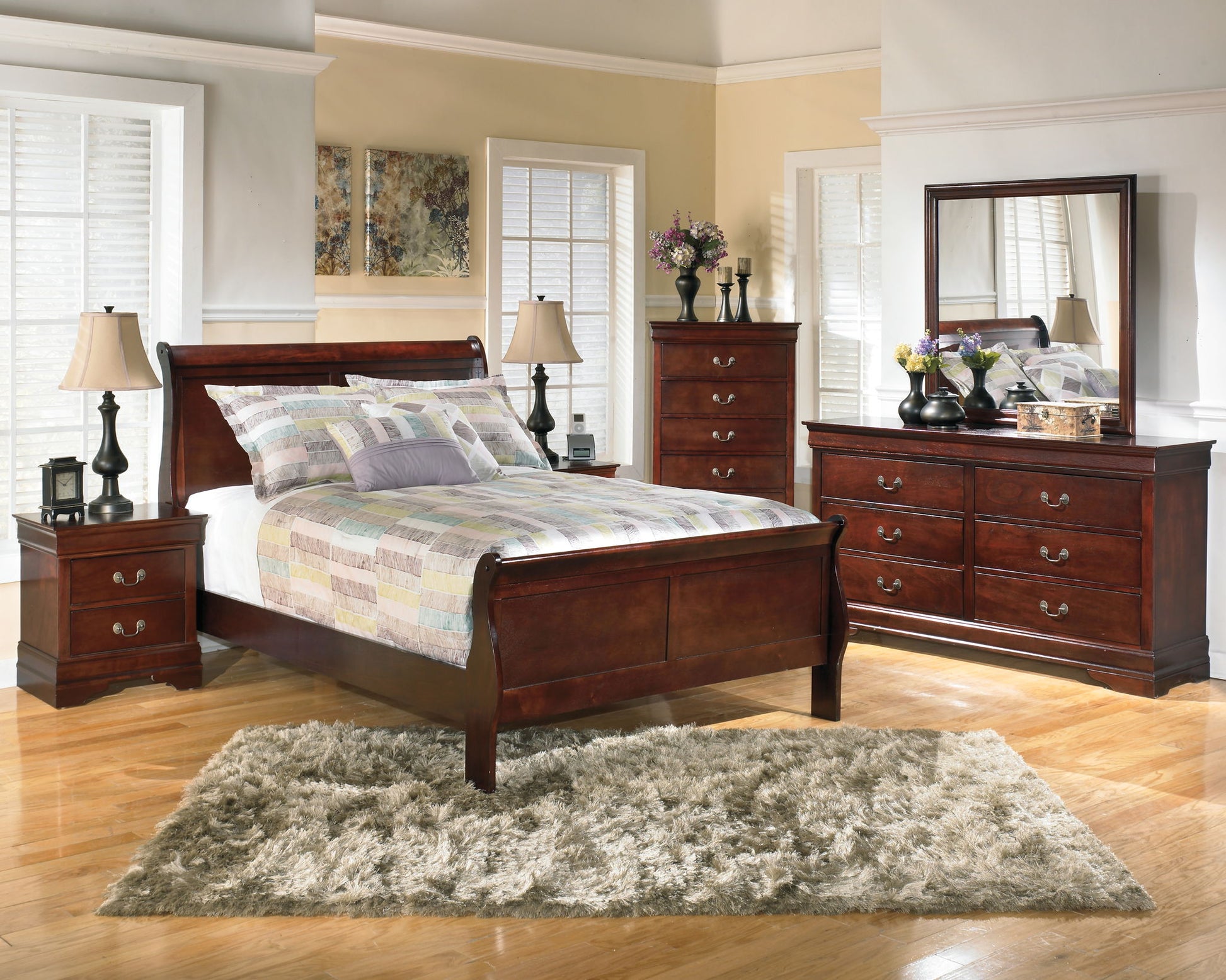 Alisdair - Sleigh Bed - The Sleep Loft - Online Mattress Showroom NYC