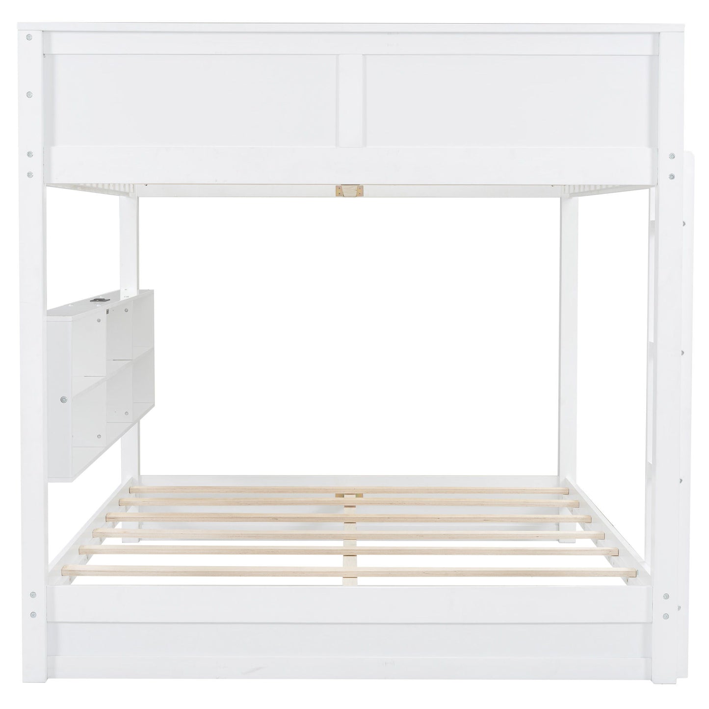 Bunk Bed With Storage Cabinets And USB Ports - The Sleep Loft - Online Mattress Showroom NYC