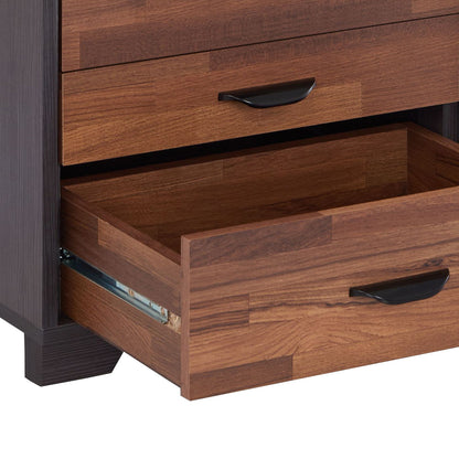 Eloy - Accent Table - Walnut / Espresso - The Sleep Loft - Online Mattress Showroom NYC