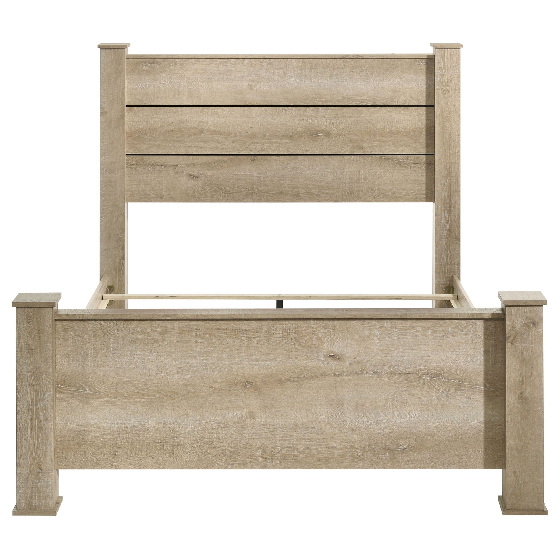 Sansome - Queen Panel Bed - Oak - The Sleep Loft - Online Mattress Showroom NYC