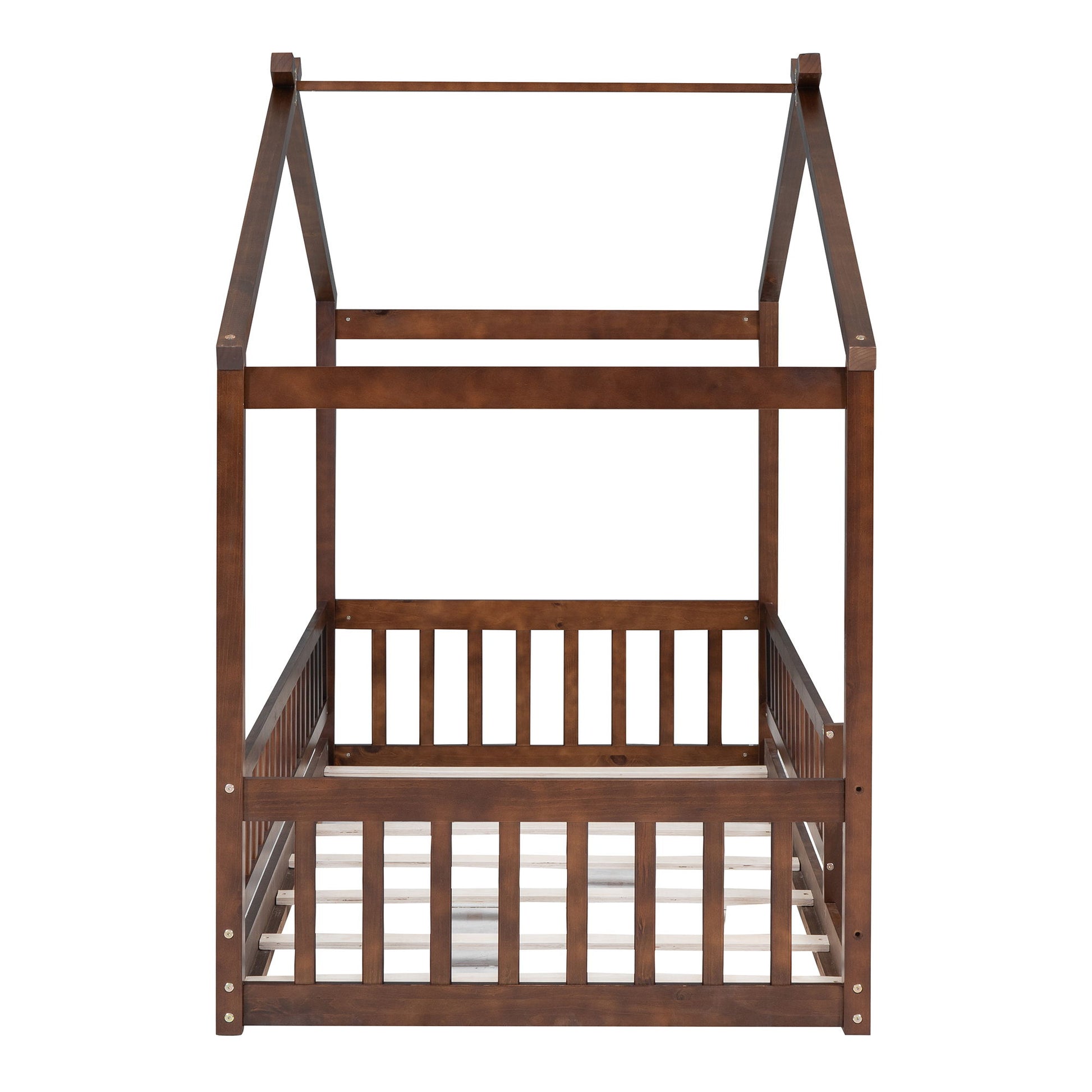Bed House Bed Frame With Fence - The Sleep Loft - Online Mattress Showroom NYC