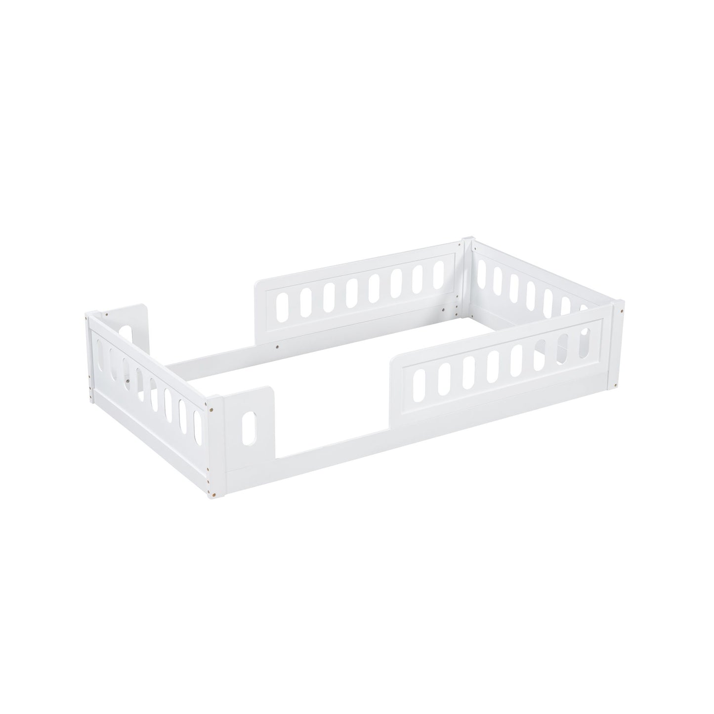 Platform Bed With Guardrail - The Sleep Loft - Online Mattress Showroom NYC