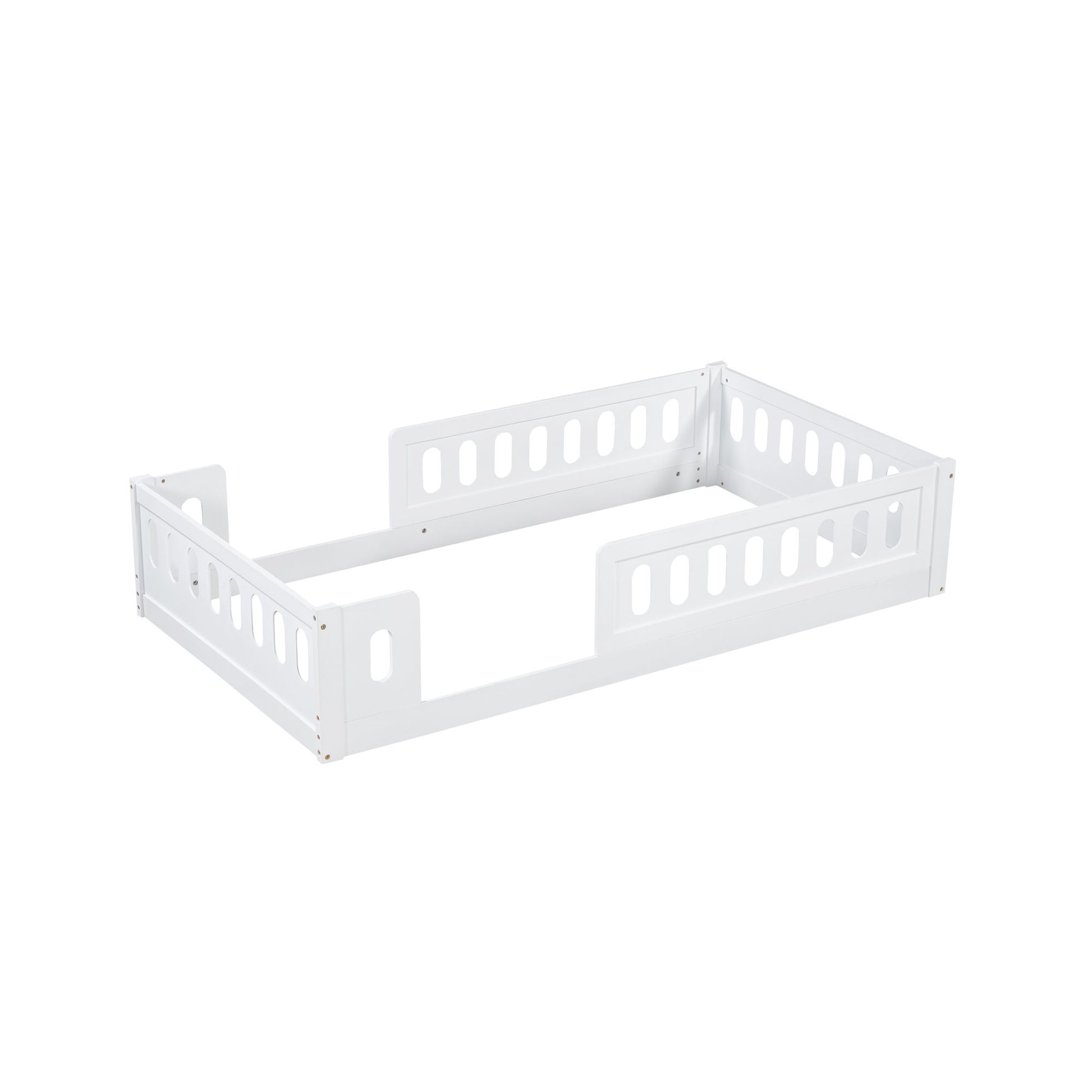 Platform Bed With Guardrail - The Sleep Loft - Online Mattress Showroom NYC