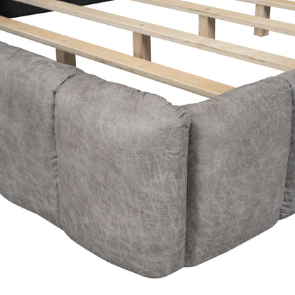 Elegant Design Upholstered Platform Bed - The Sleep Loft - Online Mattress Showroom NYC