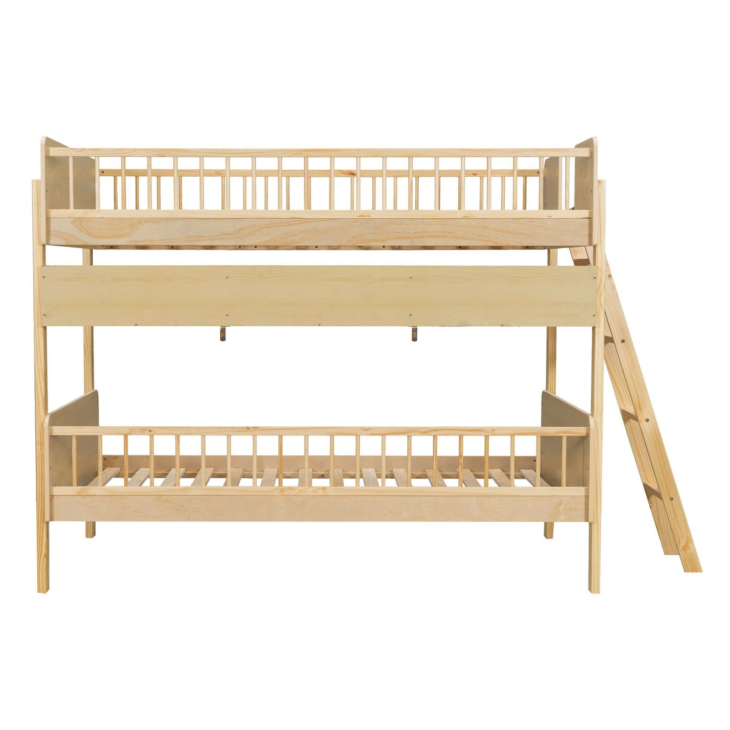 Bunk Bed With 3 Storage Shelves, Adjustable Ladder Left Or Right - The Sleep Loft - Online Mattress Showroom NYC