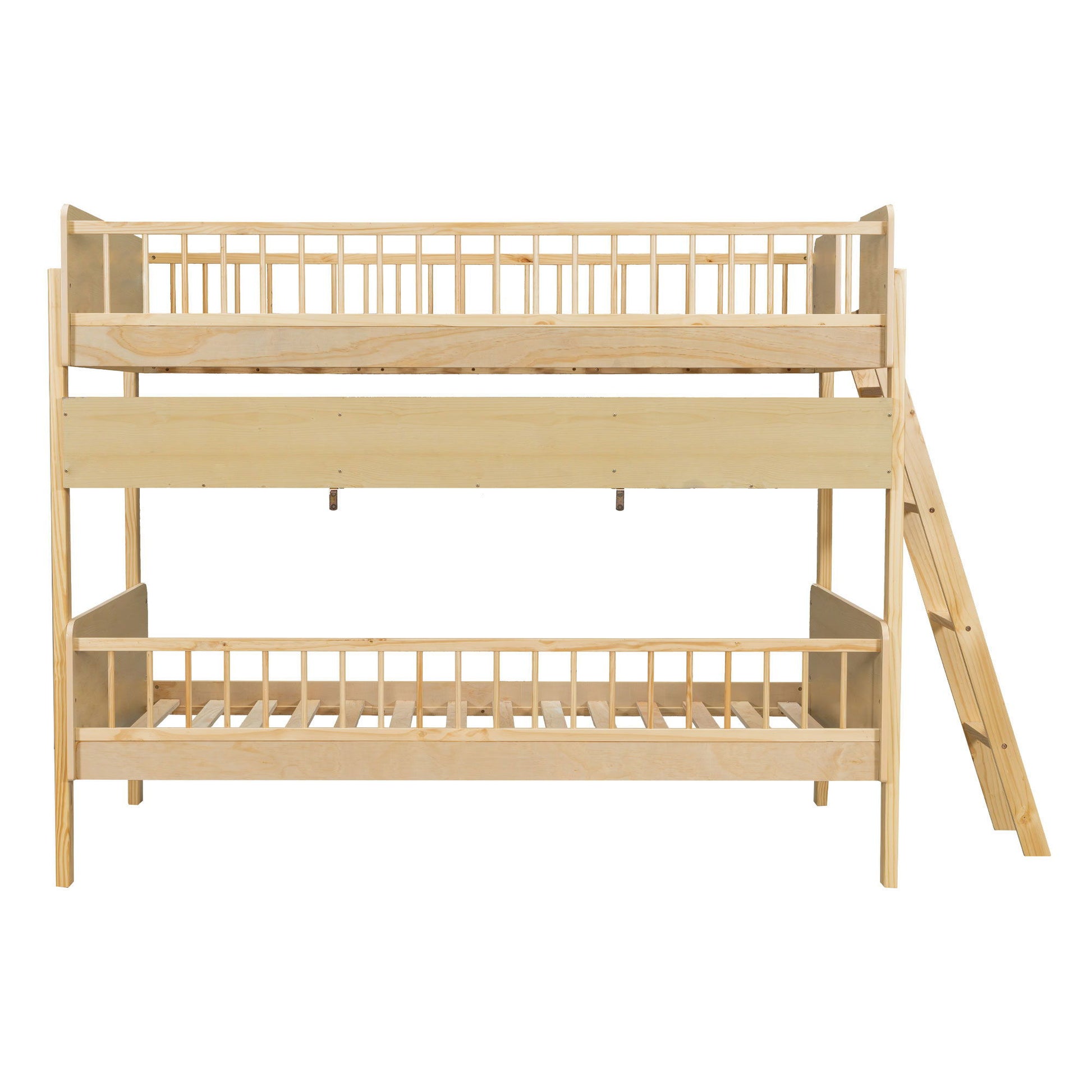 Bunk Bed With 3 Storage Shelves, Adjustable Ladder Left Or Right - The Sleep Loft - Online Mattress Showroom NYC