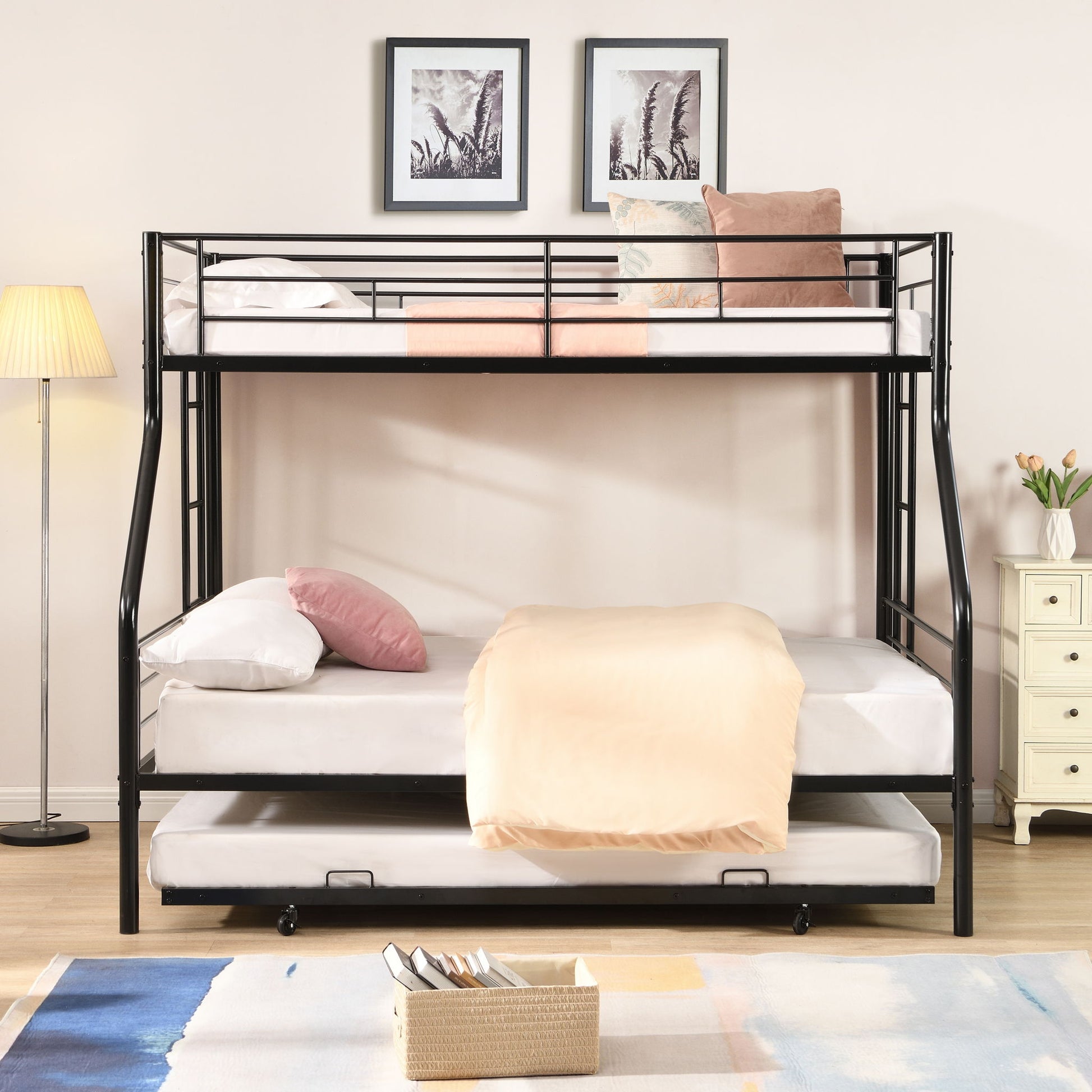 Modern Metal Bunk Bed - The Sleep Loft - Online Mattress Showroom NYC
