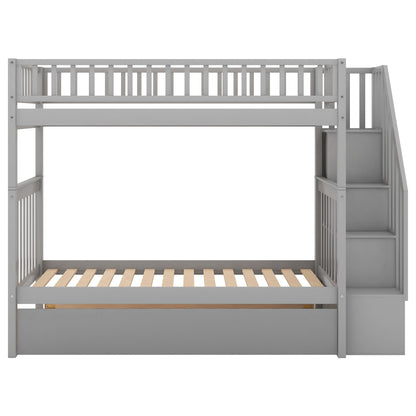 Bunk Bed With Staircase - The Sleep Loft - Online Mattress Showroom NYC