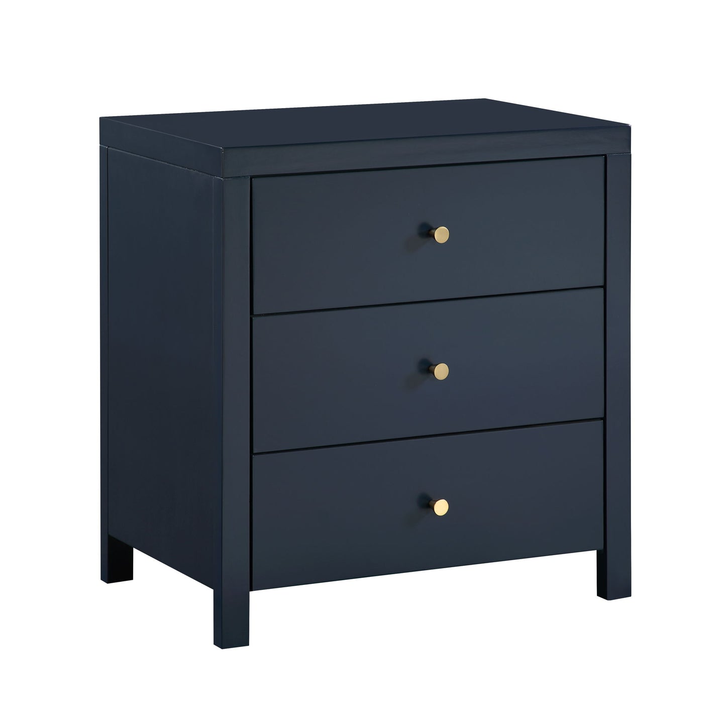 Nevarre - 3 Drawer Nightstand - The Sleep Loft - Online Mattress Showroom NYC