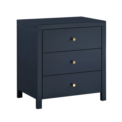 Nevarre - 3 Drawer Nightstand - The Sleep Loft - Online Mattress Showroom NYC