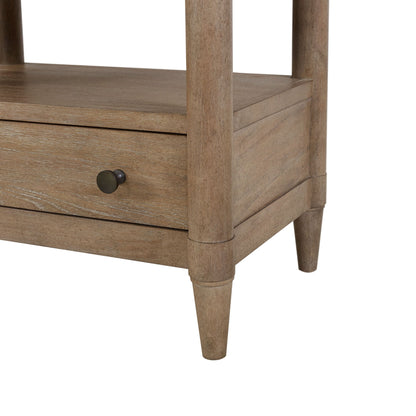 Open Nightstand With 2 Drawers - The Sleep Loft - Online Mattress Showroom NYC