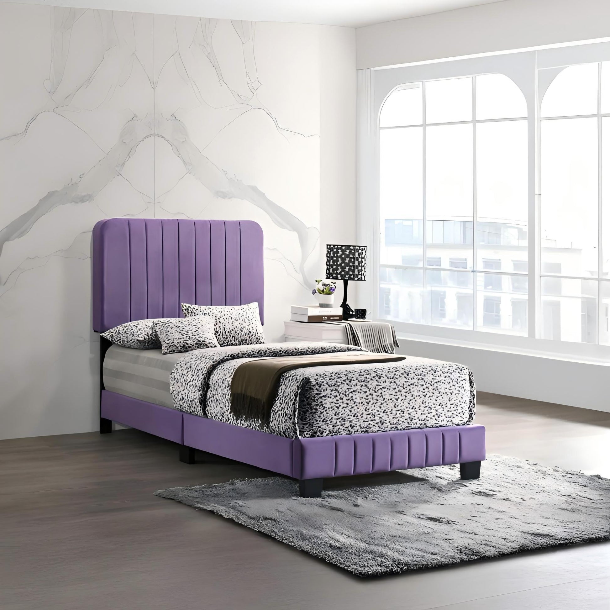 Channel Tufted Bed - The Sleep Loft - Online Mattress Showroom NYC
