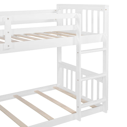 Solid Construction Bunk Bed & Ladder - The Sleep Loft - Online Mattress Showroom NYC