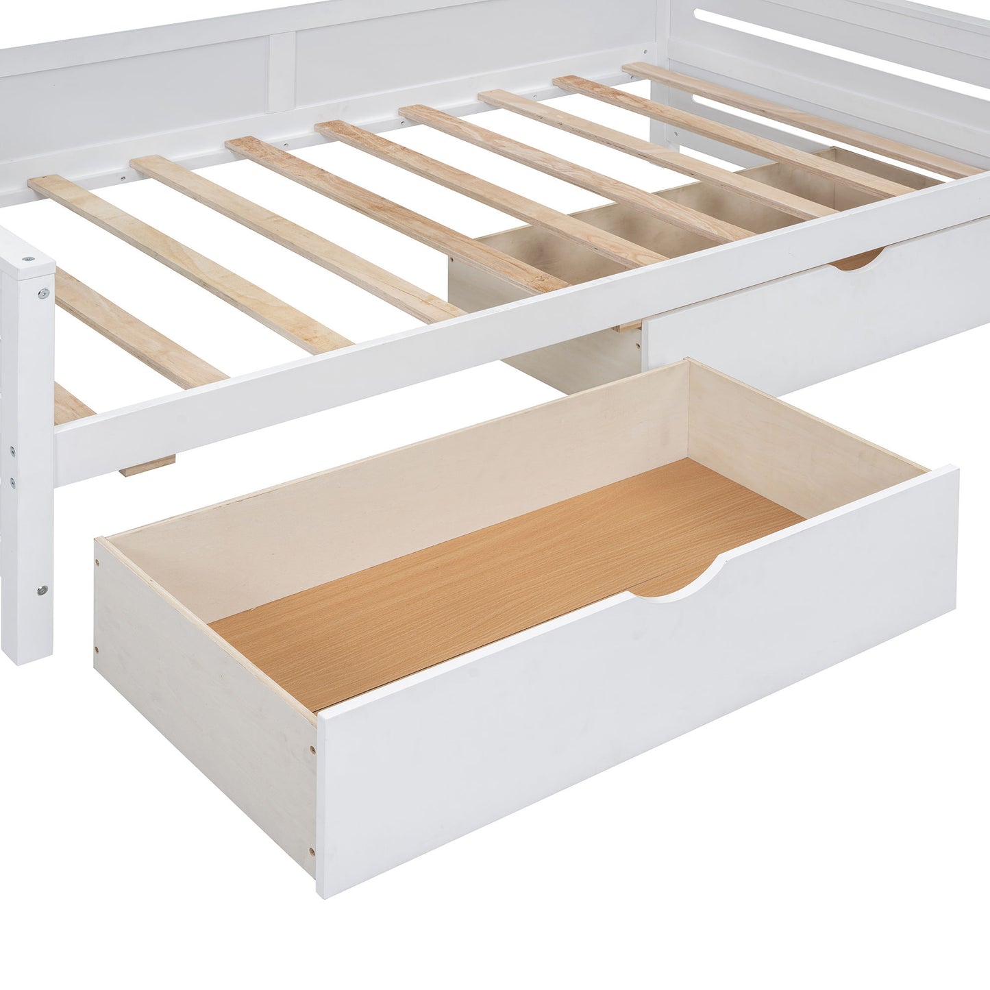 Daybed With All-In-One Cabinet And Shelf - The Sleep Loft - Online Mattress Showroom NYC