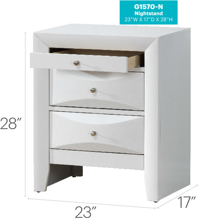 Modern Design Nightstand - The Sleep Loft - Online Mattress Showroom NYC