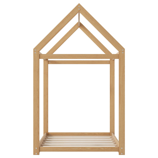 Wooden House Shaped Bed - The Sleep Loft - Online Mattress Showroom NYC